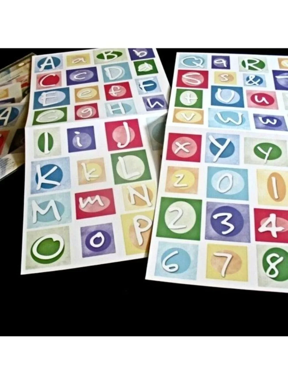 Creative Memories ABC Monograms Stickers 